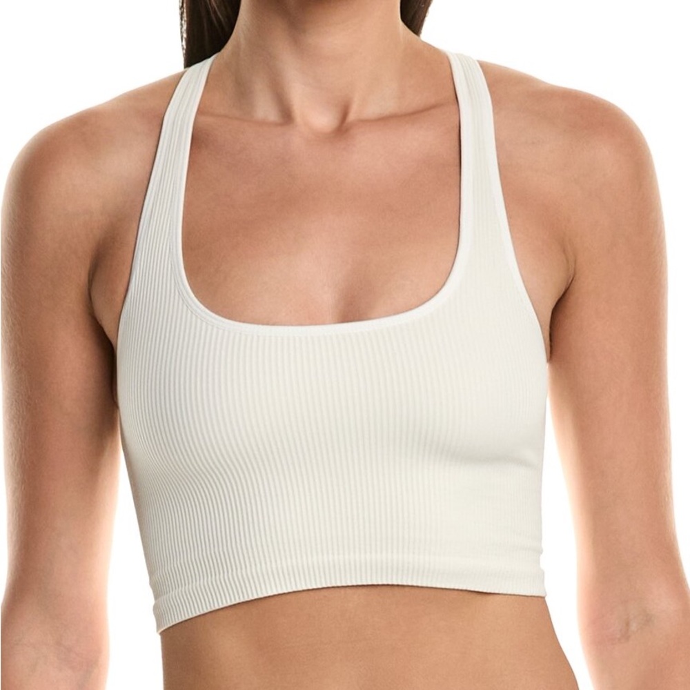 Spiritual Gangster Womens Cross Back Athletic Crop Top Athena Size Medium/Large